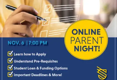 Parent Night 2024 Website Graphic